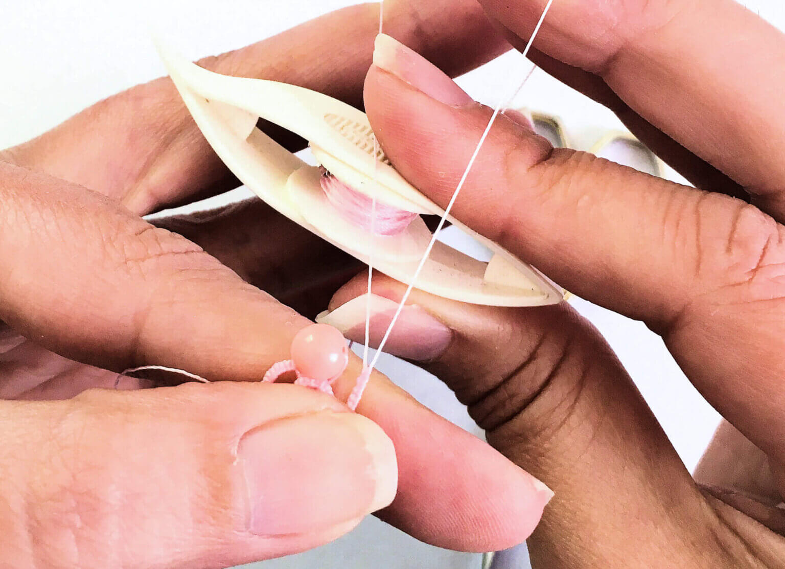 Navette à Frivolité En Métal - Outil Dentelle Main, DIY, Artisanat - 5